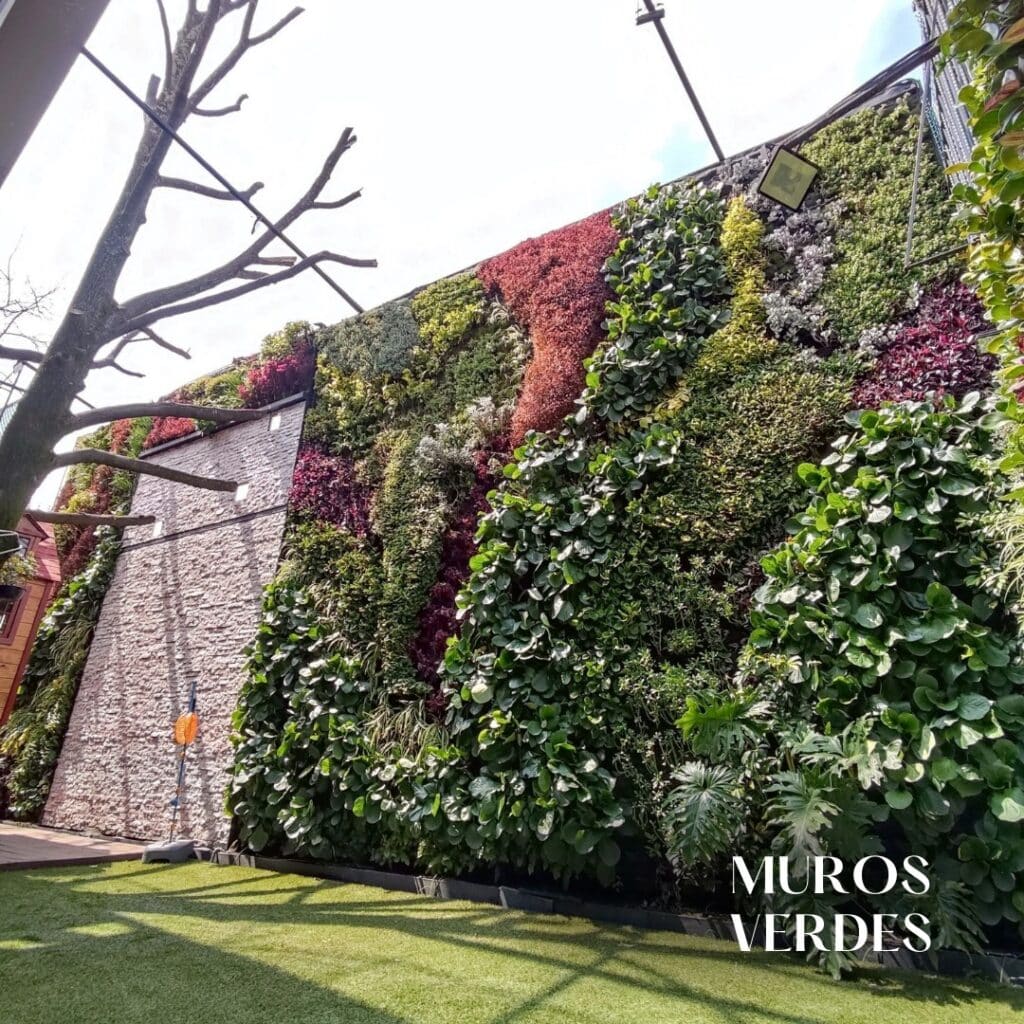 jardines verticales o muros verdes
