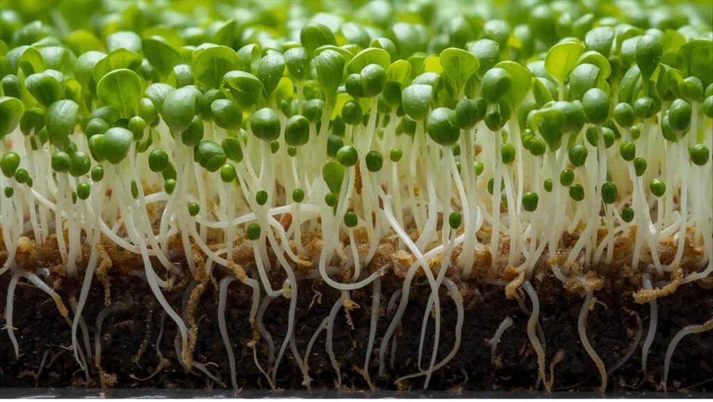 Cultivo de microgreens