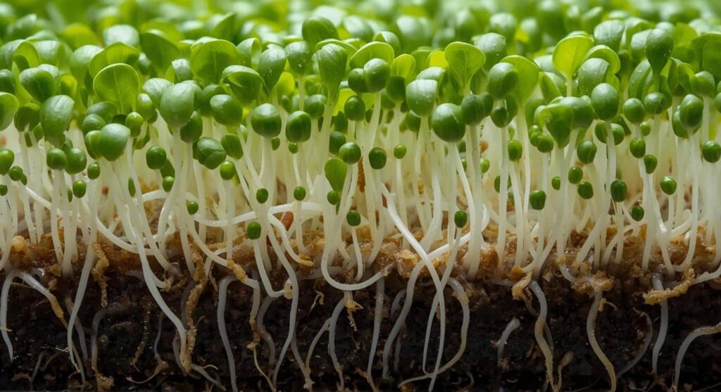Cultivo de microgreens o microverdes o microverduras